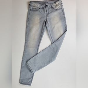 Maurices Women's Gray Wash Jeggings Medium